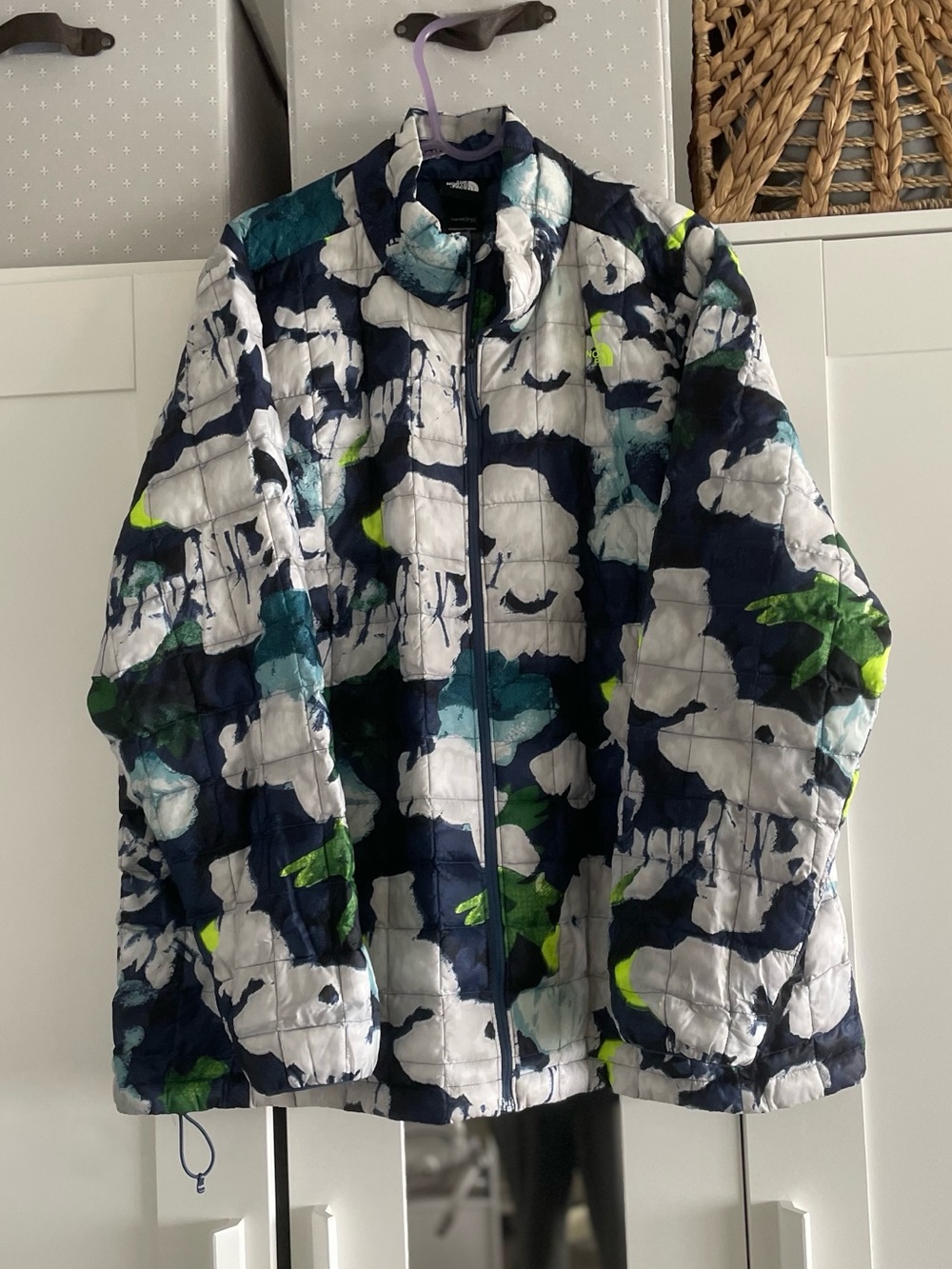 The North Face Printed Puffer Jacket